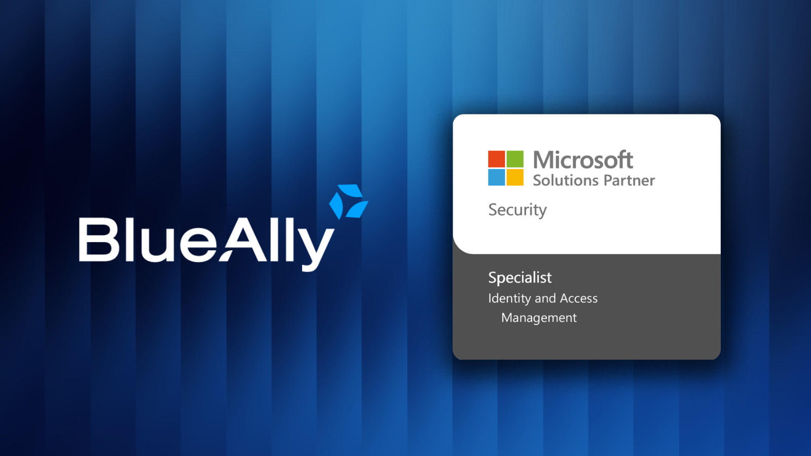 BlueAlly Achieves Microsoft Specialization in Identity and Access Management